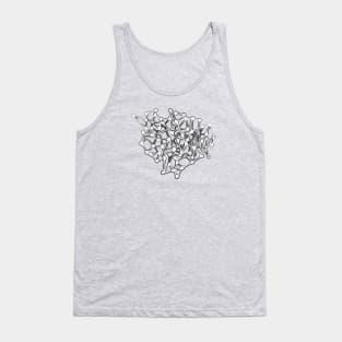 Dendritic Nodes (Ghost) Tank Top